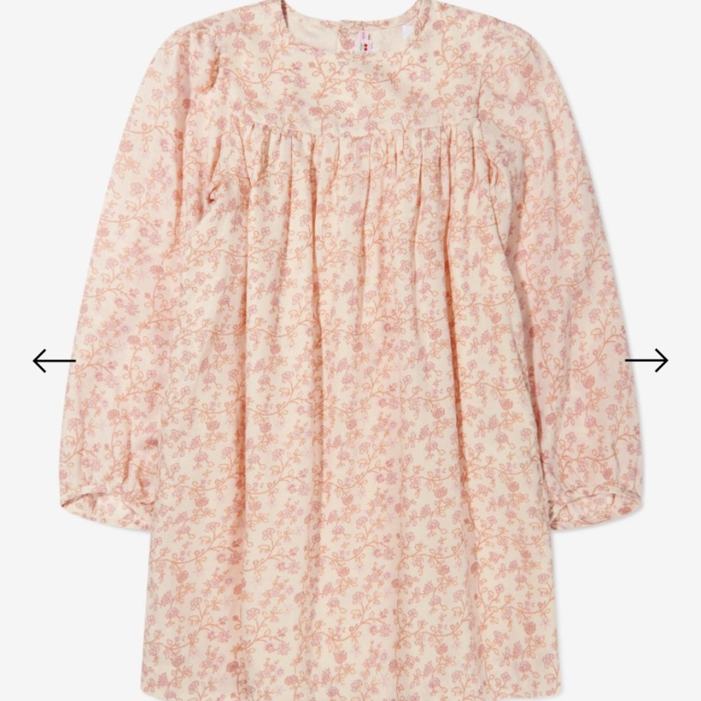 Bonpoint girls floral dress size 14y